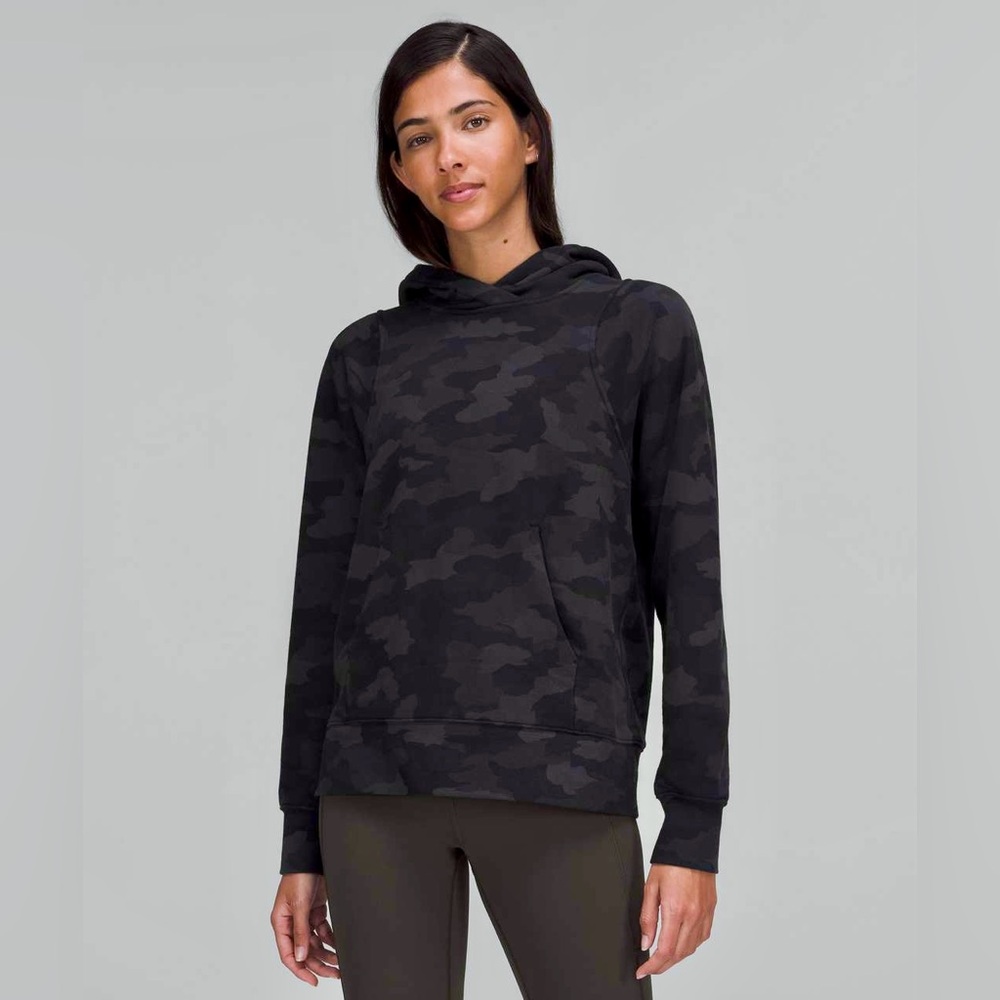Lululemon - Loungeful Hoodie in Deep Coal Camo - Great Condition!